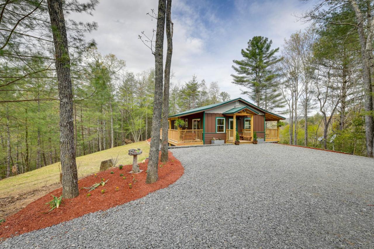 Scenic Murphy Cabin With Hot Tub, Fire Pit And Views Eksteriør billede