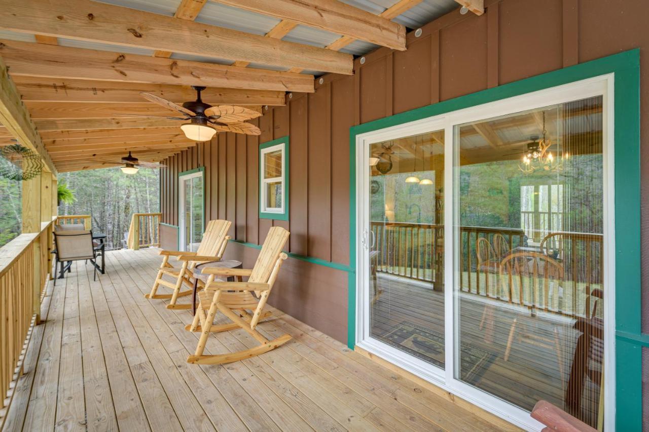 Scenic Murphy Cabin With Hot Tub, Fire Pit And Views Eksteriør billede