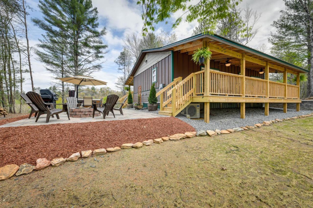 Scenic Murphy Cabin With Hot Tub, Fire Pit And Views Eksteriør billede